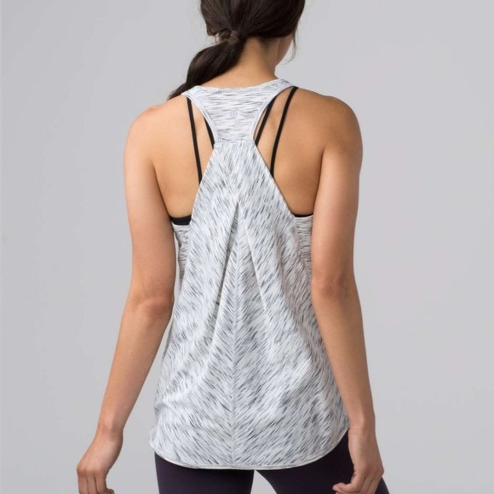 EUC lululemon Essential Tank Pleated - Blue Available - Picture 2 of 13